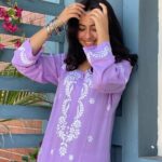 Reem Shaikh Instagram - Wearing my favourite @houseofchikankari.in