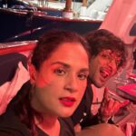 Richa Chadha Instagram - #Cannes done, first time with @alifazal9, switching gears again… hung with long lost friends who I don’t meet enough in Mumbai ! And made some new friends! Watched a few cool, brave films and did two red carpets (pictures will follow), learnt a lot, took cool meetings and reunited with team #GirlsWillBeGirls ! You’ll be hearing from us pretty soon @pushingbuttonsstudios . . . . . . . #Madness #Cannes2023 #actorslife #producerslife #RiAli #CinemaLovers #whyareyoureadingmyhashtags