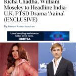 Richa Chadha Instagram - 💥 BOOM! Grateful beyond words to be teaming up with @williammoseley and Big Cat Films UK for this film… it’s called Aaina and is being directed by Marcus Meedt, Written by Gita Bhalla Singh! Wish me luck. I need it ! . . . . . . #RichaChadha #hollybolly #whyareyoureadingmyhashtags #bollywood #IndoUK