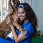 Ridheema Tiwari Instagram - My most beautiful RIO 🐾 Has crossed over the Rainbow 🌈 bridge Crushing my heart so hard that it aches 💔 No more #brattriodiaries This morning I held ur head in my hands and kept saying I love you , hoping you would measure the size of my heart melting down with ur fainting last few breaths 💔 I saw what little light that was left go out of your eyes and felt your body go limp and I was shattered feeling so heartbroken to let u go. I am grateful RIO for the thousands of precious breathtaking moments in my life because of you 🙏🏼 I am grateful that u spread joy happiness light healing to everyone u met and taught me the biggest lesson of life - LOVE is the most powerful and the most healing ❤️‍🩹 YES 🙌 The color of your hair , your eyes , your hugs , wet licks everywhere and that precious morning kiss on your head that you would run to me for everyday.. all this and so much more will be treasured for life my baby and please know you ll be missed every second. Nobody can replace the love you gave us #stinkyboo 🙌 Daddy @jaskaransinghgandhi a special thank you to u for bringing this bundle of joy in my life. Thank you for showing me the true meaning of #unconditionallove The most loving little one - GOODBYE FOR NOW until we meet again 🐾🐾🐾🐾🐾🐾🐾 Now go enjoy the Bhindis & Beans in Heaven 😇 with #bratt #rip #riothecockerspaniel Hoping you ll find some cats 🐱 to chase too 🤪 Farewell brother say Rocky and Arya . P.s still looking around the house to find you chilling somewhere in some corner . Mumbai, Maharashtra