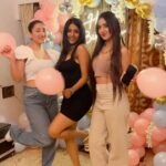 Riya Sharma Instagram - Tb to my @ulkagupta ‘s birthdayyy 🤍🤍 Shame I don’t have any good pictures from that day apart from this 🥲 P.s. Cheers to these fun energetic souls and absolute cuties @ulkagupta @sumbul_touqeer @priyamallickofficial @nidhibhavsar_official @poojaa_singh_ @guptainji 🤍🤍 #blessedwiththebest #throwback #girlgang Mumbai, Maharashtra
