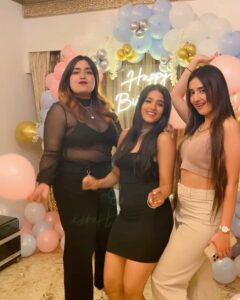 Riya Sharma Instagram - Tb to my @ulkagupta ‘s birthdayyy 🤍🤍
Shame I don’t have any good pictures from that day apart from this 🥲

P.s. Cheers to these fun energetic souls and absolute cuties @ulkagupta @sumbul_touqeer @priyamallickofficial @nidhibhavsar_official @poojaa_singh_ @guptainji 🤍🤍

#blessedwiththebest #throwback #girlgang