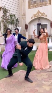Rohit Suchanti Instagram - Guess Our Reason of itni Zada Khushi ❤️🧿🫶🏻 Also i love missing beats 😂

#bhagyalakshmi #reels #forevergrateful