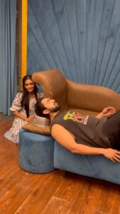 Rohit Suchanti Instagram - Areeeeyyyy Maanjaaaa Yaaar 😂❤️😂

#rishmi #funnyreels #reels