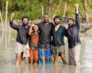 Roshan Mathew Instagram - Kanakane veezhtiya kootam 

Shanu, Sumesh, Aji and Sreejith from #Kotthu 

Directed by Siby Malayil 

@kotthuthemovie @siby.malayil @asifali @roshan.matthew @nikhilavimalofficial @balakrishnan_ranjith @hemanthkumar_vp @rathin_radhakrishnan @prasanthmadhav.artdirector @prasanth_raveendran @jakes_bejoy @badushanm @kailasmenon2000 @agniveshranjith @ganeshmarar @sameerasaneesh @shajipulpally9954 @liju_prabhakar @athira_diljith @anand_rajendran_ar  #Kotthu #Kotthuthemovie #Sibimalayil #Asifali #Roshanmathew #Nikhilavimal #Ranjith #Goldcoinmotionpicturecompany #Hemanthkumar #Rathinradhakrishnan #Prasanthraveendran #Kailasmenon #Jakesbejoy #Badusha #Girishmarar #Agniveshranjith #Sameerasaneesh #Shajipulpally #Ganeshmarar #Rajasekhar #Mafiasasi #Lijuprabhakar #Athiradiljith #Anandrajendran
#Eastcostaudios