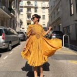 Roshni Chopra Instagram - Pinch me .. I woke up in Cannes 👀🌻🌞💛✨ Wearing @vaishalisstudio Cannes, France - French Riviera