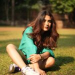 Roshni Walia Instagram - All my feels ☀️ . . . Photography- @ziaulhaque Styled by - @_heena1396 . . . #fashion #sunlight #postive #feels #photooftheday #instagram #nike #sneakers #jordan #roshniwalia #green #explore #foryou ☀️🔚 India