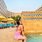 Roshni Walia Instagram – I was mermaid for this…… 🧜‍♀️ ☀️💗🔚 JW Marriott Mumbai Juhu