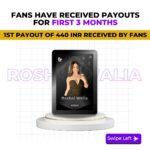 Roshni Walia Instagram - Ab Follower Nahi, Partner Bano! @fanztar Now you can be my Partner and earn Royalty Income only at fanztar.com 1. Sign up at fanztar.com 2. Select your favourite Creator from Buy section 3. Pick a Fan Card you want to Buy 4. Earn income share and exciting rewards Use coupon code “FZCB50” and get up to Rs. 100/- cashback #fans #fanztar #creators #AbFollowerNahiPartnerBano #dance #earnroyalty #ownashare #sharesuccess #creatoreconomy #roshniwalia #collaboration 🔚