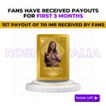 Roshni Walia Instagram - Ab Follower Nahi, Partner Bano! @fanztar Now you can be my Partner and earn Royalty Income only at fanztar.com 1. Sign up at fanztar.com 2. Select your favourite Creator from Buy section 3. Pick a Fan Card you want to Buy 4. Earn income share and exciting rewards Use coupon code “FZCB50” and get up to Rs. 100/- cashback #fans #fanztar #creators #AbFollowerNahiPartnerBano #dance #earnroyalty #ownashare #sharesuccess #creatoreconomy #roshniwalia #collaboration 🔚