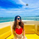 Roshni Walia Instagram - Spending all my sunsets here ✨ @xperiencestays @unsocials.social @ilovecoralisland . . . . #pattaya #travel #fun #water #ocean #travel #lifestyle #roshniwalia 🔚 Pattaya, Thailand