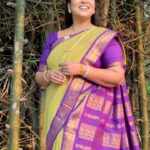 Rupa Sri Instagram - 💜Bharathi Kannama 2 saree sponsor: @ashas_womens_collection . . #bk2