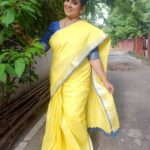 Rupa Sri Instagram – Love ❤ this yellow linen saree… Tq
Check there page for more collection @ashas_womens_collection