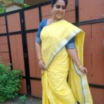 Rupa Sri Instagram – Love ❤ this yellow linen saree… Tq
Check there page for more collection @ashas_womens_collection