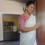 Rupa Sri Instagram - Thank you @ashas_womens_collection for this wonderful saree 😘😘i am really happy with this outfit and thankyou @indu_ig for the suitable blouse for this saree And do check : @indu_ig @ashas_womens_collection For many collections.... 😄😄😄🥰🥰🥰