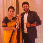 Rupa Sri Instagram - Hello All, I won “The Best Mother” category for BarathiKannamma of the year 2023 in 8th Vijay Television Awards!❤️Without all the love and support from all you it couldn’t be possible! Thank You @praveen.bennett & @vijaytelevision @globalvillagers producer @Venkatesh Sir @kriskuty @balachandran_ratnavel @pradeepmilroy for this incredible honor! I’m so so grateful ♥️🥰 I Love Y’all♥️😘 #barathikannamma #soundarya #rupasree