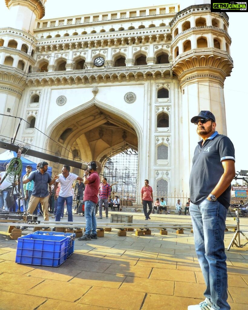 S. Shankar Instagram - Commencing the next schedule of #RC15 at the iconic Charminar