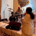 S. Thaman Instagram - My masss Mother #Savithri 🔥🔥 on Fire today Singing #MasakaMasaka @asivamanidrums_official on drums She had a great time On her Birthday 🎉 ♥️♥️♥️♥️ #S70 🏆 #Amma Love U