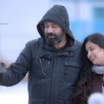 Samyuktha Varma Instagram - Breathing dreams like air❄️🌨️🪩thanku shajichetta🌀, love you lakshmi🥰@yespee_fotos