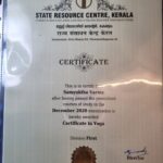 Samyuktha Varma Instagram - Thanku SRC community college government of kerela🙏thanku Guru Sri Kaithapram Vasudevan Namboothiri🙏 for guiding,inspring and answering my questions which even Google failed to answer🙏Thanku Anil sir🙏for giving me the secret on how to practice daily🙏