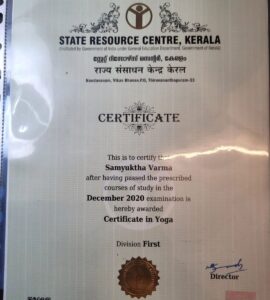 Samyuktha Varma Instagram - Thanku SRC community college government of kerela🙏thanku Guru Sri Kaithapram Vasudevan Namboothiri🙏 for guiding,inspring and answering my questions which even Google failed to answer🙏Thanku Anil sir🙏for giving me the secret on how to practice daily🙏