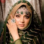 Sanam Shetty Instagram - NOOR 💚 The Arabic Princess collection Transformation of our leading lady @sam.sanam.shetty captured by @rahuldev1177 Mesmerizing in a green ensemble by @naziasyedofficial .. makeover by makeup artist @vijiknr Accessories #bronzemakeoverstudio #latestshoot📷 #noor #newcollection #arabbride #princessstyles #rahuldev #naziasyed #sanamshetty #sanamshettyofficial #bigboss #vijiknrmakeup #bronzemakeoverstudio #fashionphotography #emeraldgreen