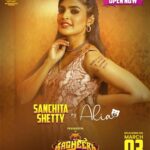 Sanchita Shetty Instagram - Bagheera Movie Releasing on march3 @prabhudevaofficial : Bagheera @isanchitaa : as Alia #bhageera #movie #enjoy #movietime #sanchita #sanchitashetty #spreadlovepositivity ❤️