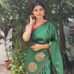 Sanchita Shetty Instagram - Happy Onam 🌷 PC : @savi_2024 #iphone13 #iphonephotography #nofilter #sareelove #happyonam #onam #sanchita #sanchitashetty #spreadlovepositivity ❤️