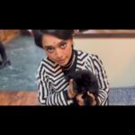 Sayani Gupta Instagram - 🐶 series cont. Peace before life went South that evening! Sometimes animals have ways to protect you in their own way! PS: this guy looks totally different now! 🖤