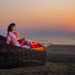 Scarlett Mellish Wilson Instagram - Top sunsets in the world … @itcgrandgoa beach is one of my favourites! Already dreaming of being back in Goa … 📸 @corygoldbergphotography