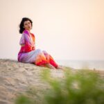 Scarlett Mellish Wilson Instagram - Top sunsets in the world … @itcgrandgoa beach is one of my favourites! Already dreaming of being back in Goa … 📸 @corygoldbergphotography