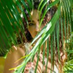 Seerat Kapoor Instagram - My attic 🌴💚 H&M @makeupbykamaljeet Photographer @atulr @atulyachitr