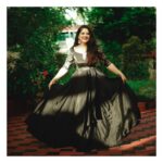 Shafna Instagram - Smile wide and stay happy, no matter what!!! ✨♥️ Wearing this black long skirt and crop top from @evanshi_designs by @reeja_thaha @_anufathima__ ♥️😘 Jewellery @pureallure.in ✨ Clicked @aashiq.aashii @the.spark.stories 🤩