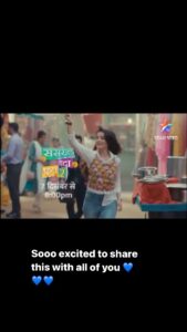 Shagun Sharma Instagram - Dont know how to express what am feeling inside. can't define my happiness today. 
 Hardwork and constant effort never go unseen n unpaid. 

Such a different experience to see the promo of your new show ❤️ 
@starbharat  thankyou so much for giving me this opportunity 
#sasuralgendaphool2  coming soon 
7 December 8:00pm @starbharat  @hotstar 

Thankyou God for serving me with what i have been wanting for almost 6 years now. 

I hope i can entertain you all ❤️