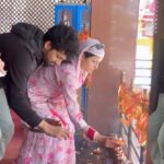 Sheen Dass Instagram - At my favourite place with my favourite human 🧿 🙏🏻 #kheerbhawani #temple #srinagar #mata #ragniya #kashmir #shrine ##rosheen