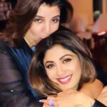 Shilpa Shetty Instagram - Never a dull moment with you around😂🤣😂 Love you, Farhooooo! Wishing you only love, health, and happiness... Oh yes, and loads of tasty food on your plate always ♥️ @farahkhankunder #FriendsLikeFamily #blessed #grateful