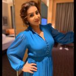 Shilpa Shinde Instagram - It's about last night 💙💙 #goodmorning #sunday #sundayvibes #funtimes #shilpashinde #event #lucknow #enjoy #picoftheday #blessed #sundayfunday Lucknow, Uttar Pradesh