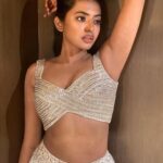 Shivani Rajashekar Instagram - Pc @shivathmikar 💛 Wearing @varunchakkilam ✨ Styled by @officialanahita ✨
