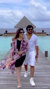 Shreya Anchan Instagram - Best trip ever 😍 #maldives 
@sidhu_sid_official  I hope you had the 
Best Birthday Weekend ❤️😘 

Thank you @touronholidays 
For helping me to plan this trip 😍