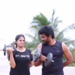 Shreya Anchan Instagram - @fortitude_fitness_studio has entered into our lives.. In our hectic shooting schedule going to a gym is not possible. We are working out in the live online classes with fortitude fitness at our convenient timings. Our food is also monitored by a dedicated clinical nutritionist. We are enjoying our healthy lifestyle with clinical nutritionist and certified trainers. Check out @fortitude_fitness_studio and @fitt60_fortitude for more details. DM at 6379450168 #FIIT60 #healthylifestyle Chennai, India