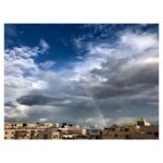 Shritha Sivadas Instagram - the sun , the moon and the rainbow ♥️.. #sunmoonrainbow