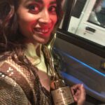 Shriya Saran Instagram - Outfit- @nikitamhaisalkar Jewellery- @kaj.finejewellery Shoes- @sana.k.official Styled by- @anishagandhi3 & @rochelledsa Photography- @kaasastudio Thank you stardust for the award . Very grateful. Also to my incredible team @makeupbymahendra7 for incredible make up @yogitasheth96 for my hair @anishagandhi3 and @rochelledsa ( worked non stop with sprained ankle) Thank you 🙏