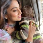 Shriya Saran Instagram - Pure love ❤️ Absolutely love this dress by @gauriandnainika Wore it twice this week already. Im going to recycle my clothes this year Shot by @andreikoscheev Makeup @mukeshpatilmakeup Hair @priyanka_sherkar1 Outfit @gauriandnainika