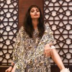 Shruthi Rajanikanth Instagram - A comfy cloth shows different side of us 💪🏽 thank you @melora_fashions for this costume Mua @arun_pra.kash @reshmanandhagopu_mua 📸 @the_______survivor #neeraja #promotion #lovelydress #bangs Coral Isle Kochi