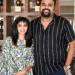 Shruthi Rajanikanth Instagram - Neraja’s music director al sachin brooooo😍❤️ @sachin.mannath 📸 @the_______survivor #neraja #promotion #musicdirector