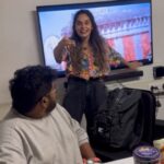 Shrutika Instagram - Ayyayo, Paakadhinga Paakadhinga🙈😅😍@shrutika_arjun . . @ravoofa.h.k @rrenjith_official @parthiv.mani @muthupandy07 @samvishal0928 @bharathkrajeshofficial @mukundkrajesh._ . . #shrutika #shree #movie #surya #aandavar #belikeaandavar #aandavarasks #mediamasons #mediamasonsmusic #mediamasonstalkies #mediamasonskitchen #mmoriginals #mm