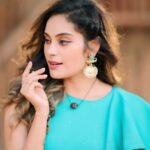 Shrutika Instagram - Costume @malarvikrambridalcouture Photography @dhanush__photography Make up and Styling @shrutika_arjun ( yas me)😉 #shooting #shootmode #work #happy #pose #seablue #pic #picture #love #instagood #instagram #instadaily #insta