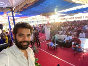Sibi Sathyaraj Instagram - Happy to have attended the inaugural ceremony of @jerusalem_chn college culturals😊