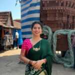 Siddhi Mahajankatti Instagram - • Saree (N.) - Six yards of elegance • #saree #trendingreels #trend #traditional Bangalore, India