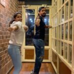 Siddhi Mahajankatti Instagram - • How @zumairkhaja and I celebrated Max’s winnnn • PS : Can’t wait for the Netflix series. Also don’t know how they’ll fit in all the drama that happened this year 🙈 #trendingreels #feelitreelit #trendingsongs #trendingnow #dancechallenge #bijleebijlee #maxworldchampion The Living Room